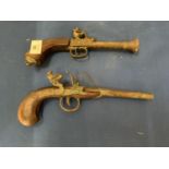 TWO FLINTLOCK PISTOLS