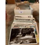 OVER 300 VARIOUS VINTAGE POSTCARDS DATING 1900 - 1930