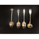 FOUR SILVER SPOONS