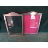 A PAIR OF HALLMARKED SHEFFIELD SILVER 1923 AND 1925 PHOTO FRAMES, HEIGHT 37CM, WIDTH 24.5CM A/F