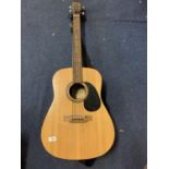 AN ENCORE MODEL NO W255 ACOUSTIC GUITAR