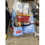 A QUANTITY OF PET FOOD