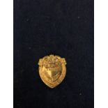 BIRMINGHAM SILVER GILT THE POETRY SOCIETY SCHOOLS GOLD BADGE