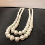 A 49" FRESH WATER PEARL NECKLACE