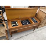 A RETRO TEAK "STEREOSOUND" RADIOGRAM