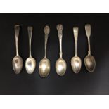 SIX SILVER SPOONS