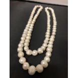 A 45" FRESH WATER PEARL NECKLACE