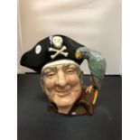 A LARGE ROYAL DOULTON TOBY JUG LONG JOHN SILVER