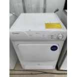 A CANDY 8KG CONDENSER DRYER IN CLEAN CONDITION BELIEVED WORKING - NO WARRANTY