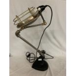 A VINTAGE ANGLE POISE LAMP