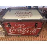 VINTAGE STYLE COCA COLA CHEST, AF