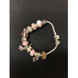 A PANDORA BRACELET