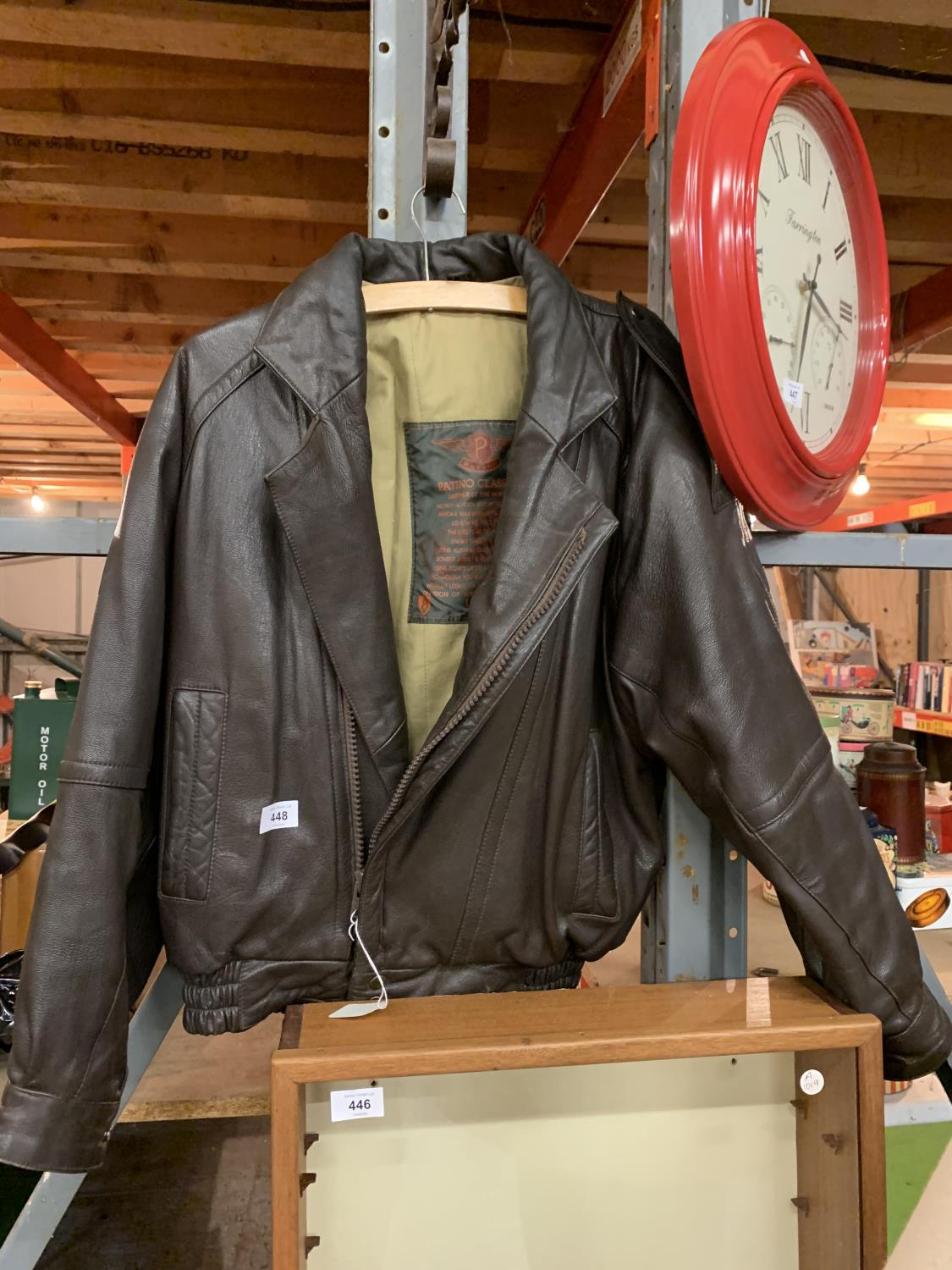 PATINO CLASSIC LEATHER JACKET