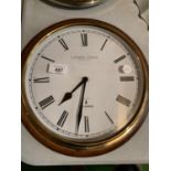 A LONDON CLOCK COMPANY RADIO CONTROLLED SHIPS PORTHOLE CLOCK