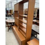 A RETRO TEAK G.PLAN STYLE LOUNGE UNIT