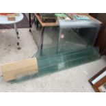 VARIOUS SHOP COUNTER GLASS