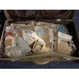 A SUITCASE FULL OF VARIOUS STAMPS