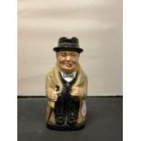 A ROYAL DOULTON WINSTON CHURCHILL CHARACTER JUG