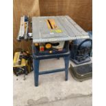 A RYOBI ETS1525SC ELECTRIC TABLE SAW