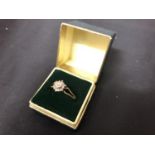 A 9 CARAT GOLD RING