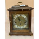 A MAHOGANY MANTLE CLOCK FRANZ HERMLE