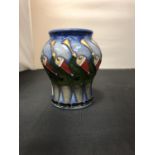 A MOORCROFT 3 INCH ELEVEN PIPER VASE