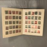 A BOOK OF VICTORIAN AUSTRALIAN STAMPS