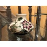 A MOORCROFT 3 INCH BRAMBLE REVISTED VASE