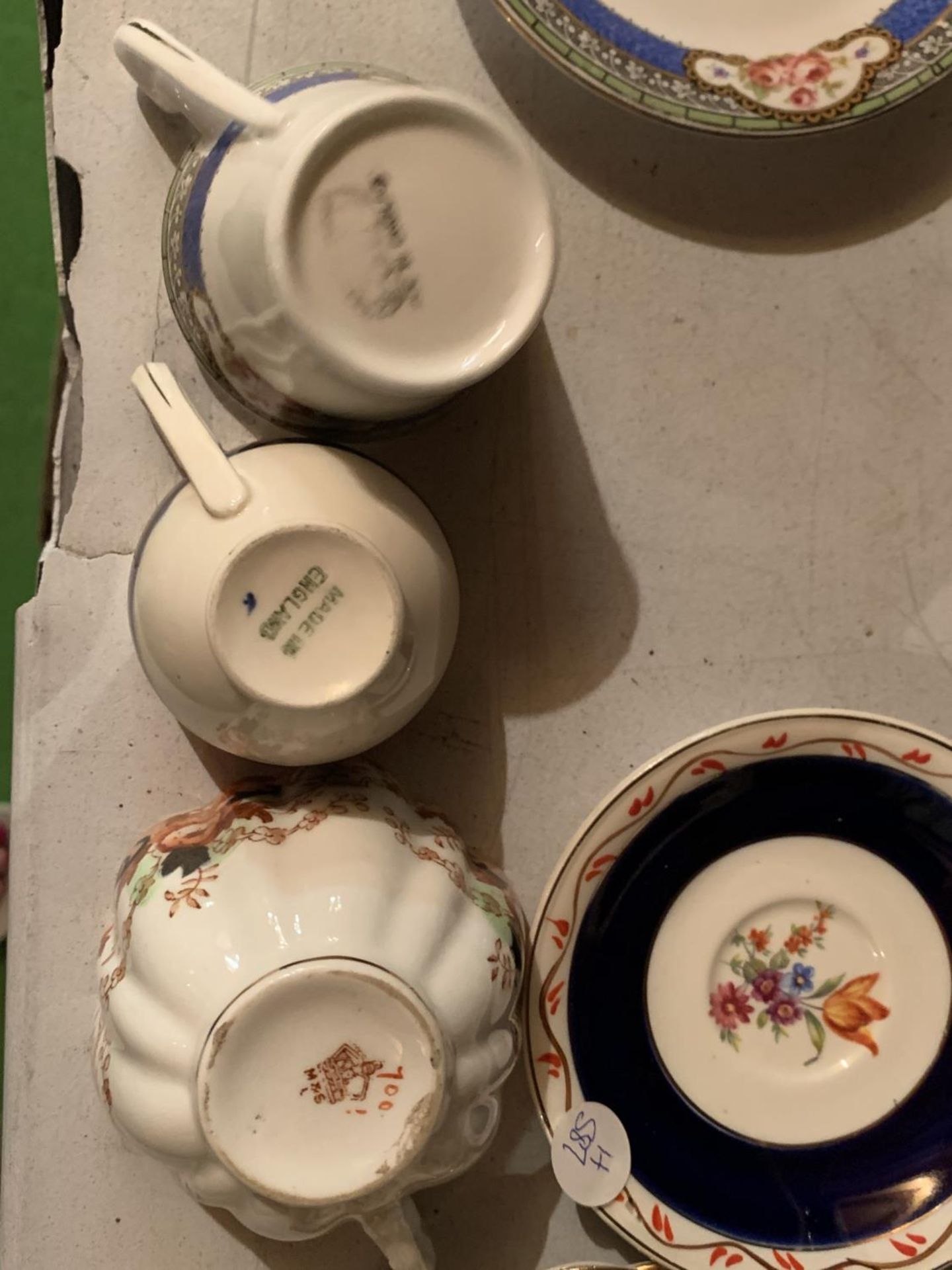 VARIOUS TEASET ITEMS TO INCLUDE TRIOS, COFFEE POTS SUGAR BOWLS, JUGS ETC - Image 5 of 5