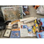 VARIOUS ADVERTISING ITEMS AND VINTAGE EPHEMERA