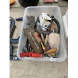 VARIOUS TOOLS - TROWELS, SCRAPERS ETC