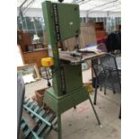 AN ELEKTRA BECKUM BAND SAW BELIEVED IN WORKING ORDER, BUT NO WARRANTY