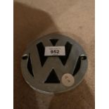 A CAST VW SIGN
