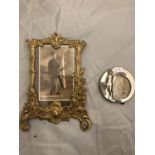 TWO FRAMED PHOTOGRAPHS OF WORLD I WAR SOLDIERS