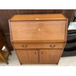 A JAMES SUTCLIFFE & SONS BUREAU, 33" WIDE