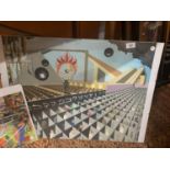 TWO ORIGINAL SCI FI PICTURES TO INCLUDE 'DREAMS 1948' 15" X 12" AND A 1970 25" X 20"