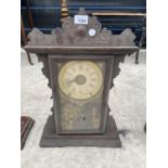 AN AMERICAN MANTLE CLOCK