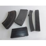 FIVE ASSORTED GUN MAGAZINES