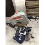 AN HITACHI CIRCULAR SAW ETC