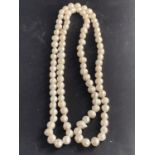 A 45" FRESH WATER PEARL NECKLACE