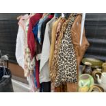 VARIOUS LADIES COATS AND GARMENTS (RAIL NOT INCLUDED)