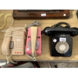 THREE RETRO TELEPHONES