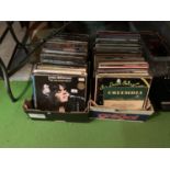 A LARGE COLLECTION OF LP RCORDS