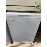 A NORFROST SMALL CHEST FREEZER, BELIEVED IN WORKING ORDER, NO WARRANTY