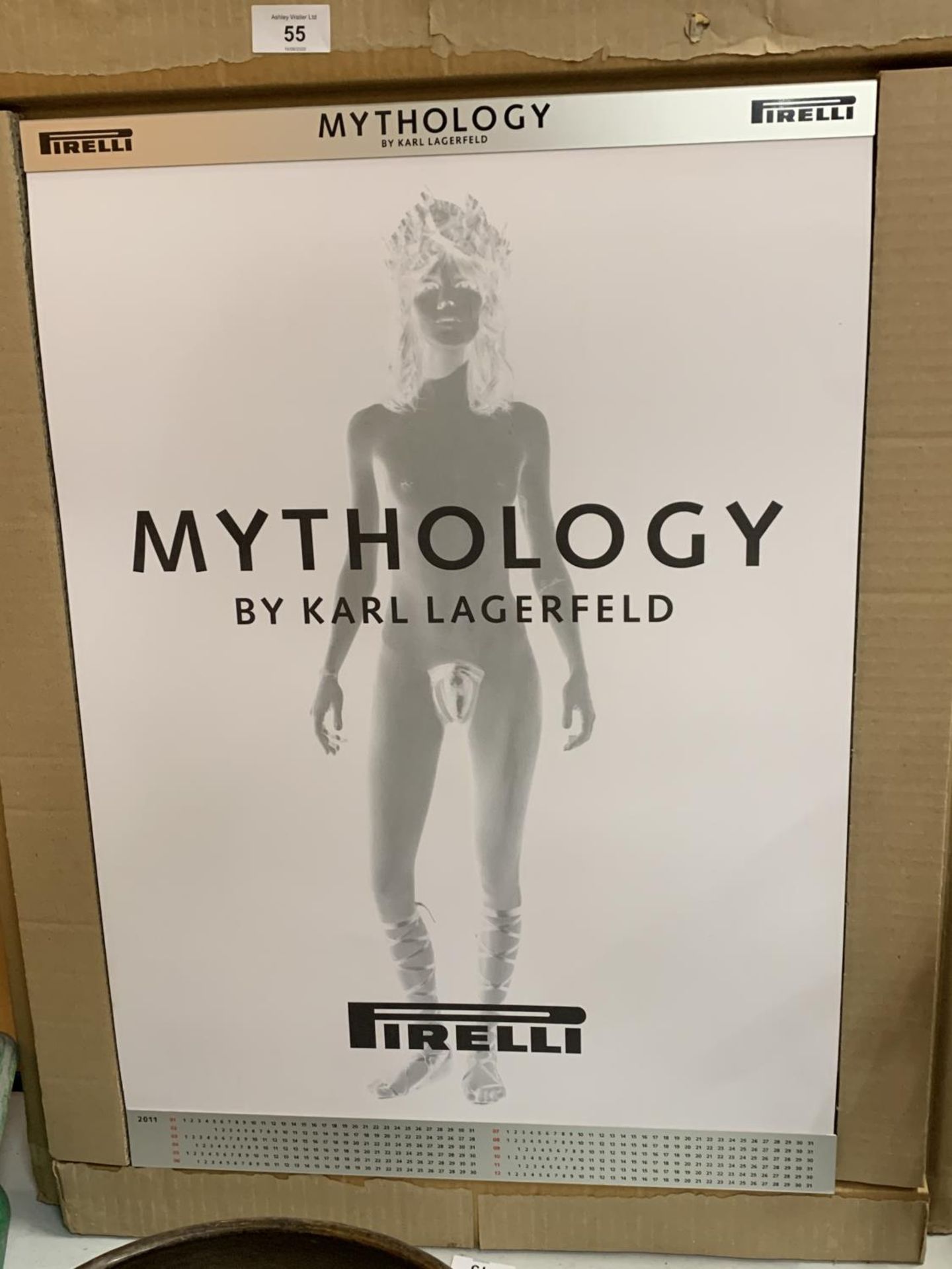 A KARL LAGERFELD VINTAGE PIRELLI CALENDAR (MYTHOLOGY)