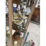 VARIOUS CERAMICS, CLOCKS, GAUGES ETC