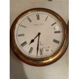 A LONDON CLOCK COMPANY RADIO CONTROLLED SHIPS PORTHOLE CLOCK