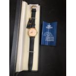 A GENTS FESTINA SUB-DIAL WRISTWATCH BOXED