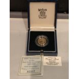 A 1989 GOLD PROOF HALF SOVEREIGN IN PRESENTATION CASE WITH CERTIFICATE