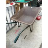 A LARGE WHEELBARROW